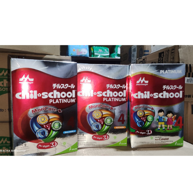 CHIL SCHOOL / Chilschool Platinum 800gram FREE Bublewrap kemasan UTUH