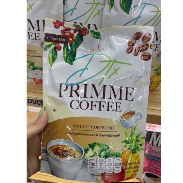 

Precious skin DTX prime coffee slimming isi 10 original bangkok