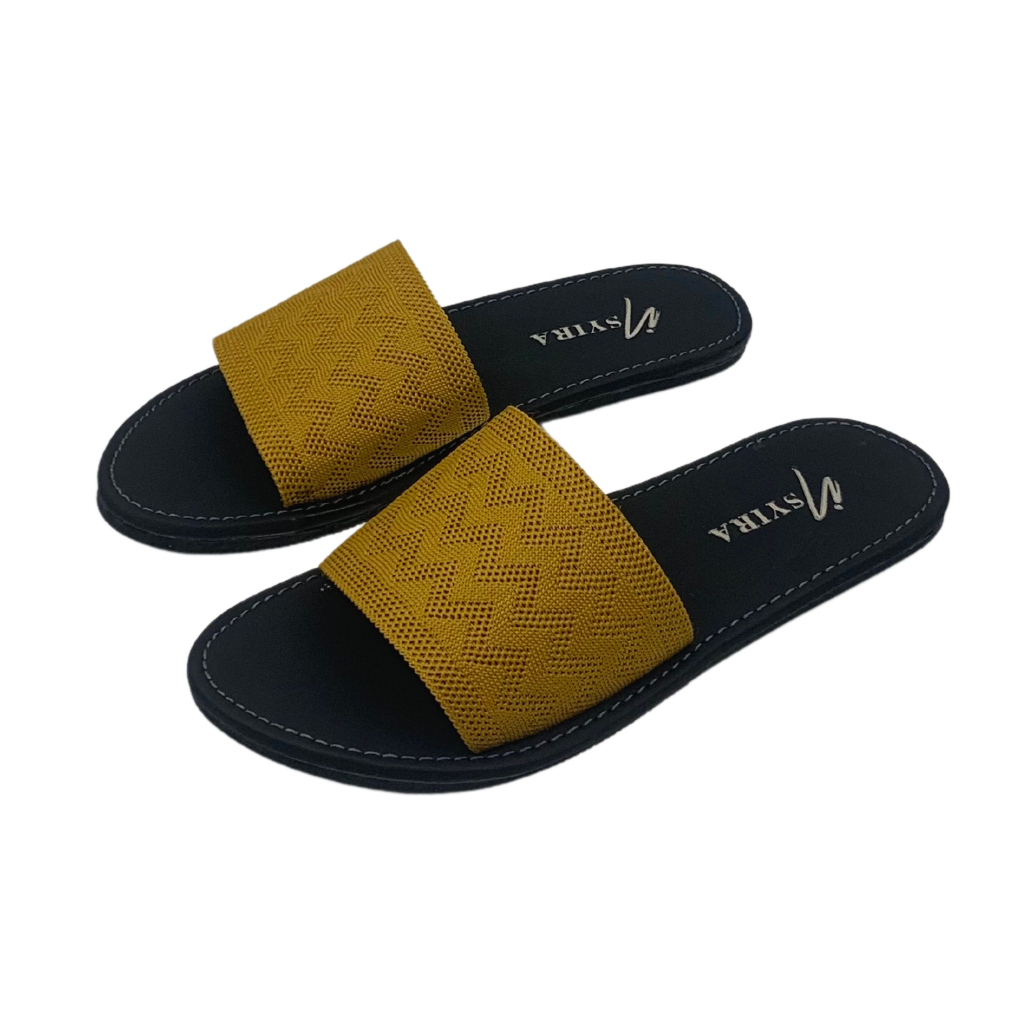 Insyira - Sandal Wanita Halda Ukuran Kecil / Sandal Selop Wanita Non Slip / Sandal Rajut Import