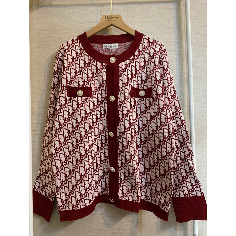 Cardigan rajut import/cardigan knit import/cardigan dio* rajut/cardigan import motif/cardi import dio*