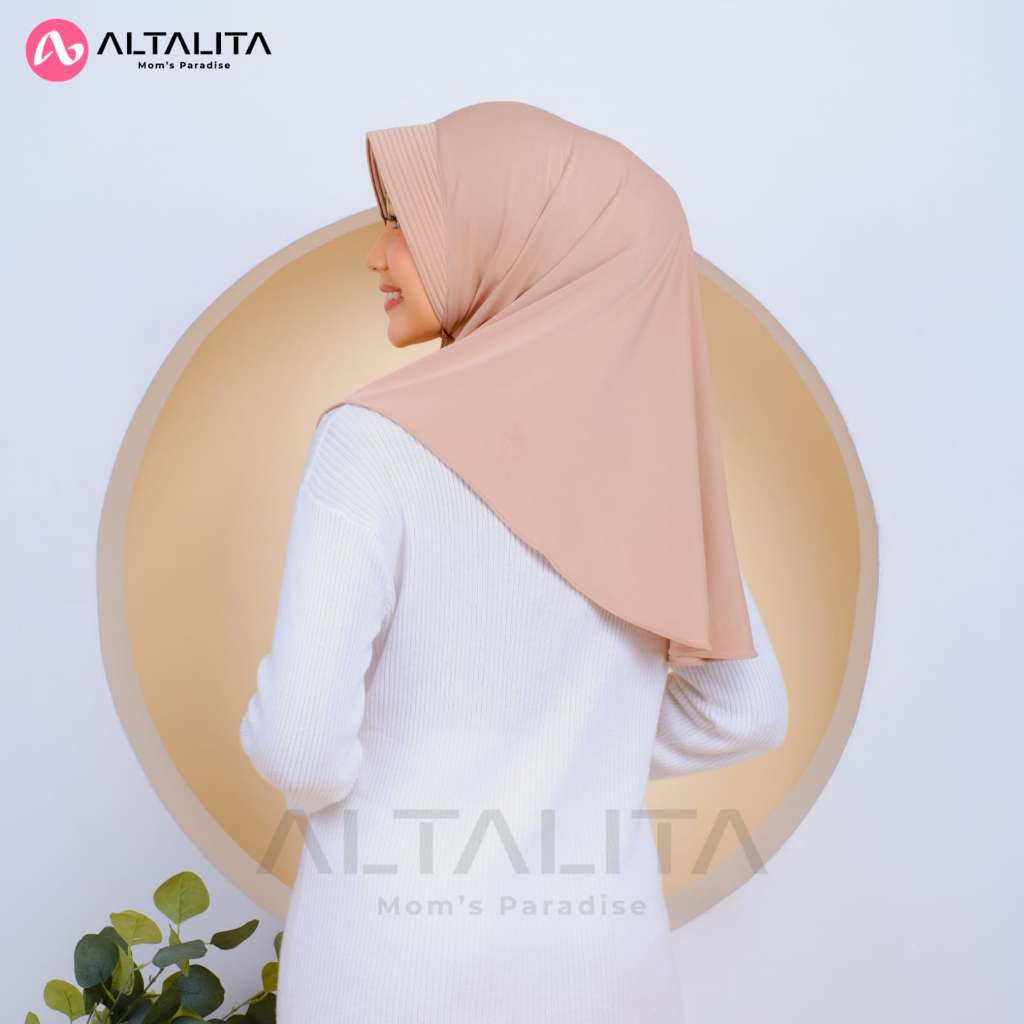 Altalita - Jilbab Instan Qaila Penguin Hijab Sport Size M Menutup Dada Kerudung Bergo Hamidah pet Tebal Bahan Jersey Premium Cocok Untuk Sekolah Olahraga Volly Futsal Badminton dan Sehari-Hari