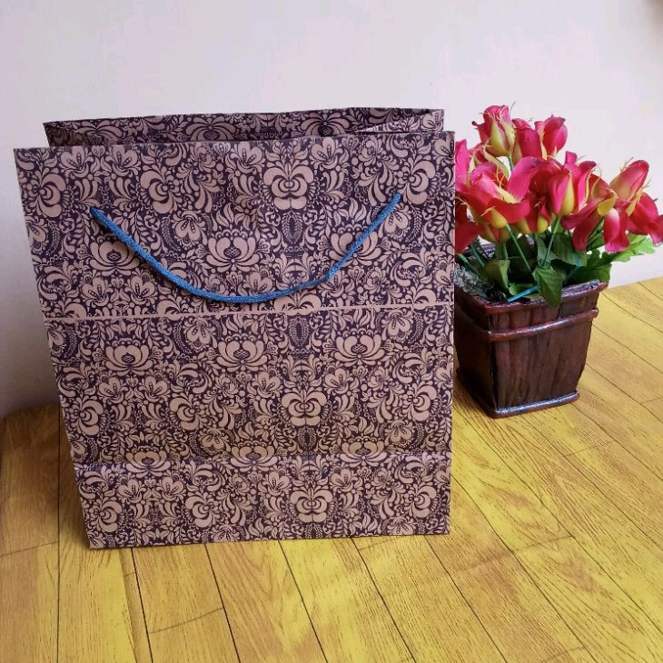 Paperbag Tali Polos Coklat Bisa untuk Tas Hampers