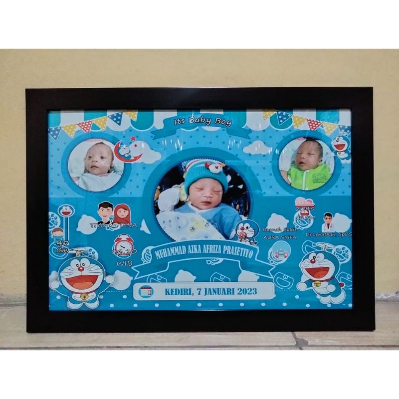 BIODATA BABY / FOTO BIODATA BAYI BARU LAHIR + PIGORA