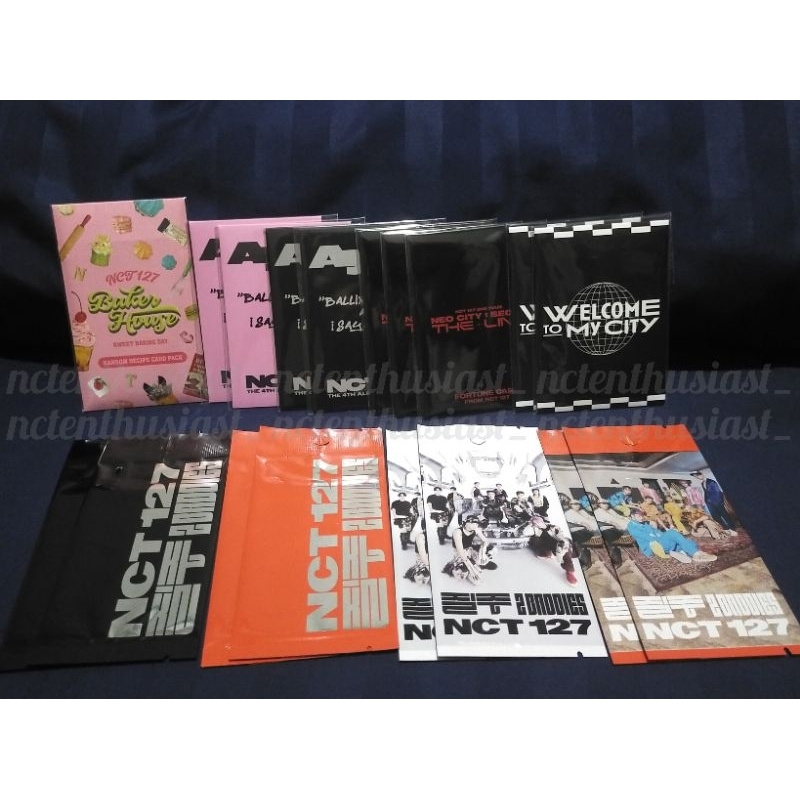 TRADING CARD NCT 127 SEALED RECIPE BADDIES FORTUNE THE LINK WTMC AY-YO