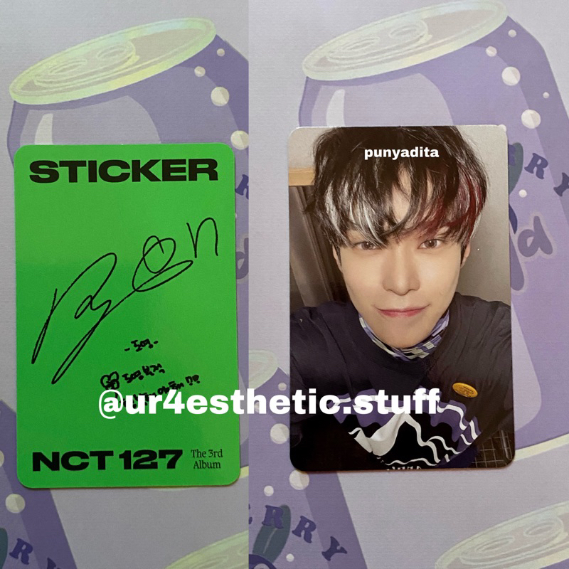 PC NCT DOYOUNG ALBUM STICKER STICKY VER.