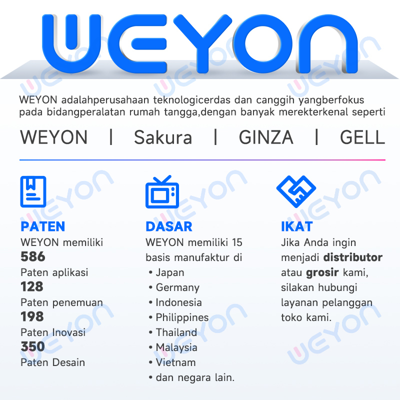 Weyon 22 Inch Digital TV LED Televisi Murah Garansi Full HD