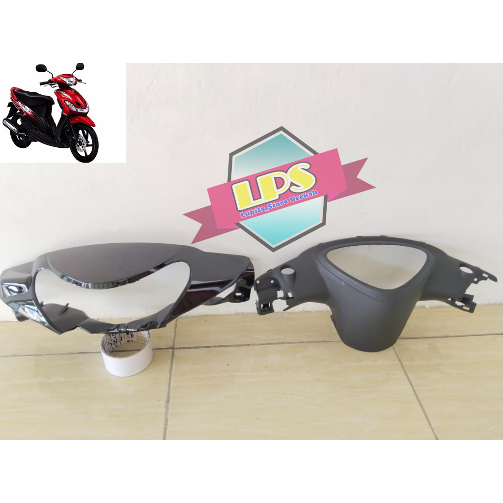 Batok Depan + Belakang Mio Smile Warna Hitam Termurah
