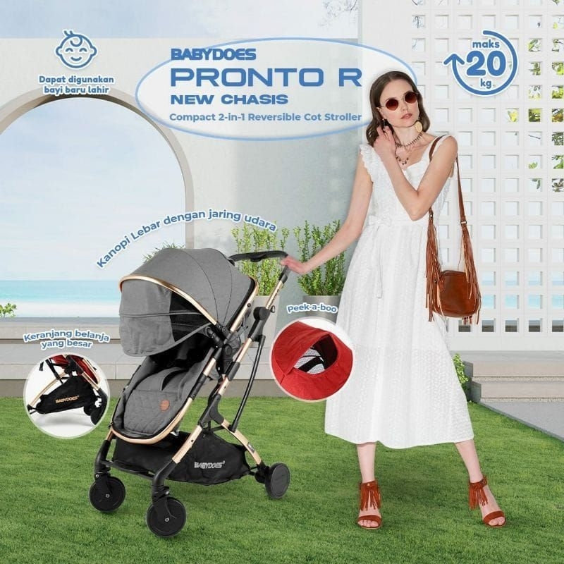 stroller babydoes Pronto R preloved