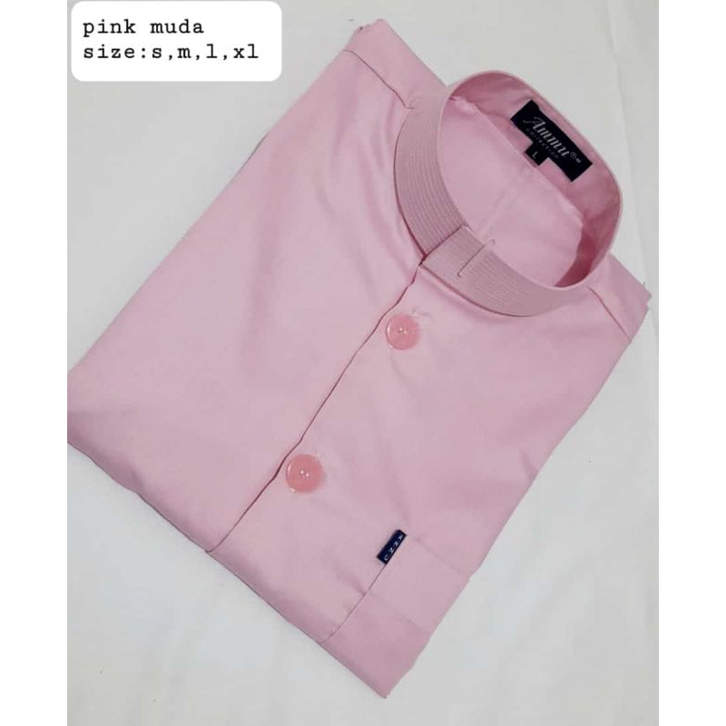 Baju Koko Ammu pink baby ORI Dewasa (LIMITED EDITION)