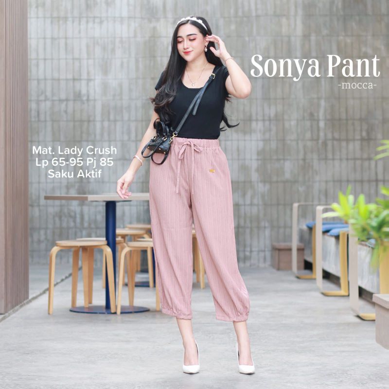 DONYA PANTS CELANA WANITA  TERBARU