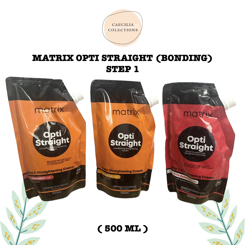 CC - Matrix Opti Straight 500 ml / rebonding matrix / pelurusan rambut matrix
