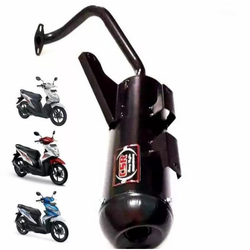 Knalpot Bobokan Racing Honda Beat Fi/Beat Karbu/Beat Eco Adem Banget Ngebaszzz