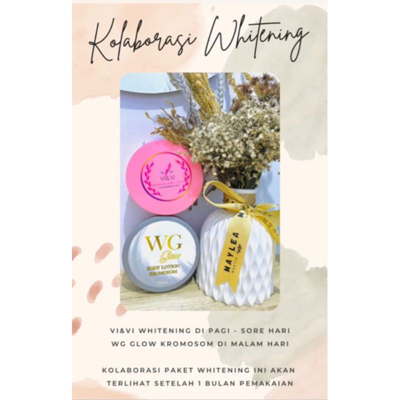 HB WG Glow Kromosom X Vi&Vi Body cream