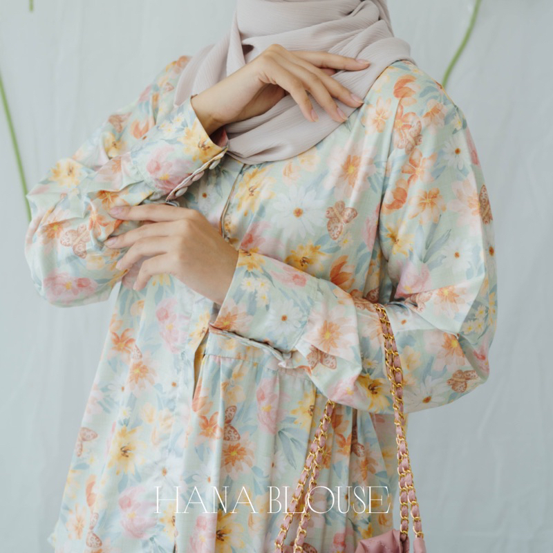 Hana Blouse Motif Bunga by Kala