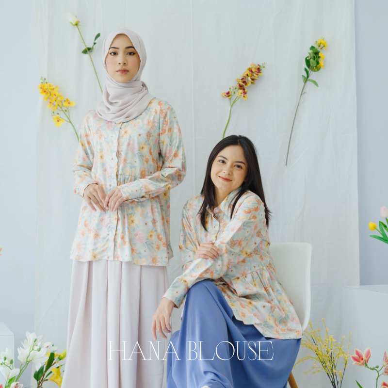 Hana Blouse Motif Bunga by Kala