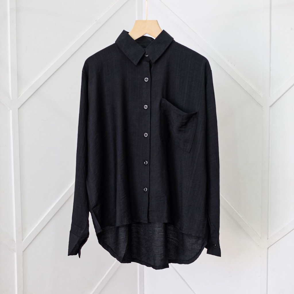 POLO SHIRT OVERSIZE / FLOTTILIICOUS / KEMEJA WANITA JUMBO
