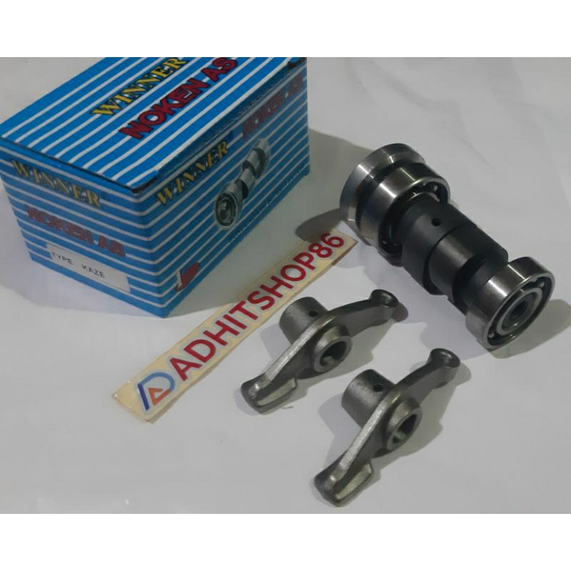 (ADHITSHOP86) NOKEN AS KAWASAKI  KAZE BLITZ  CAMSHAFT  KAZE  BLITZ PLATUK KLEP KAZE BLITZ