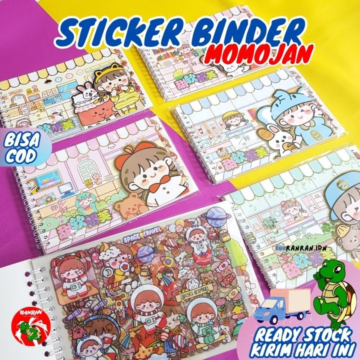 

Sticker Momojan Korea isi 6 / Sticker Waterproof / Sticker Tumblr / Sticker Kartun Korea/ Sticker Momojan