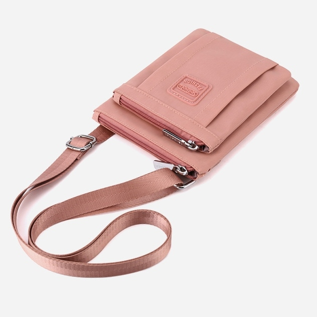 TAS SELEMPANG WANITA KANVAS PREMIUM PINK YARELLA TA825P3 IMPORT SLING BAG KOREA REMAJA KEKINIAN CEWEK KECIL FASHION LUCU BRANDED BATAM SIMPLE CASUAL TERBARU SHOULDER BAHU