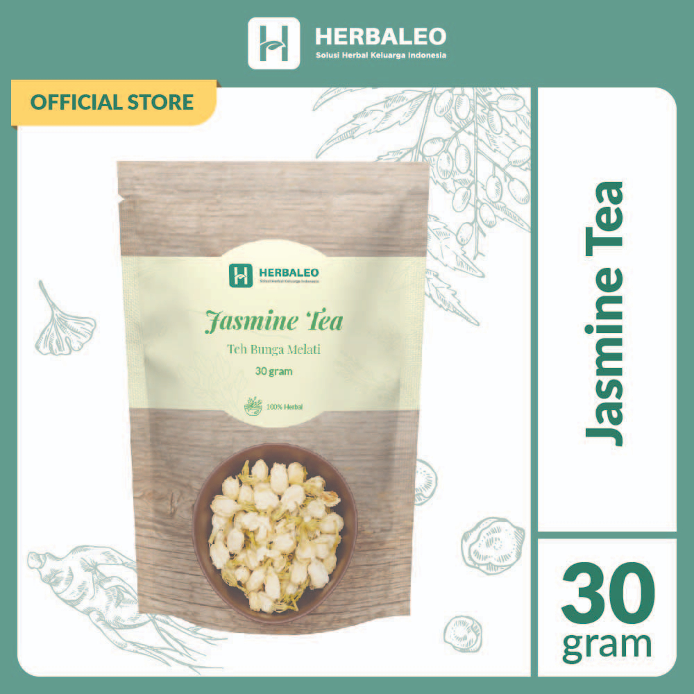 

Herbaleo Jasmine Tea 30 gr ( Teh Bunga Melati )