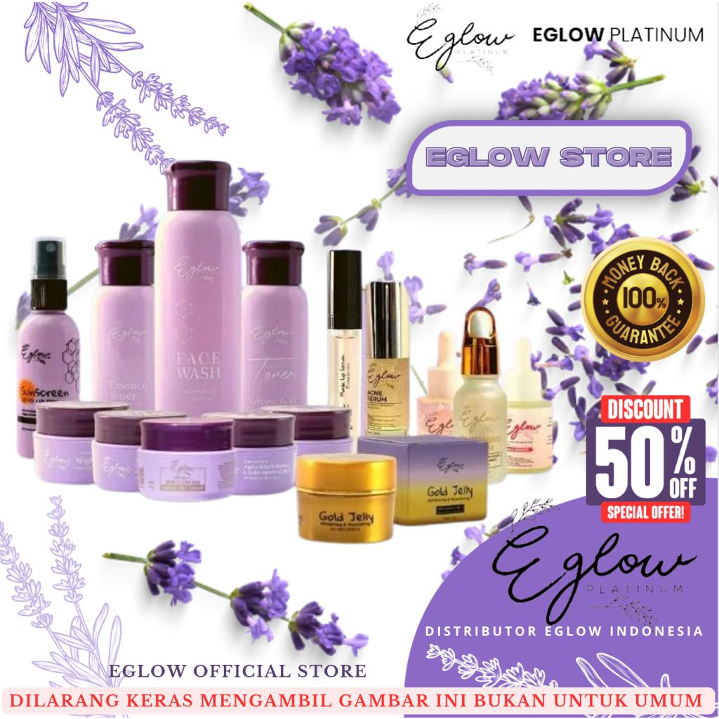 EGLOW PLATINUM/EGLOW WHITENING/EGLOW ACNE/EGLOW ULTIMATE/EGLOW PLATINUM BPOM
