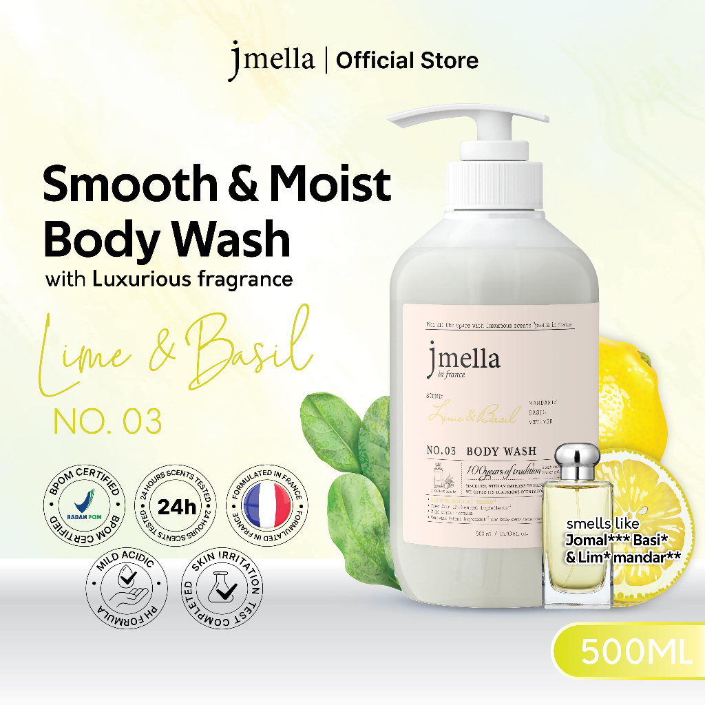 JMELLA In France Lime & Basil No. 03 Body Wash