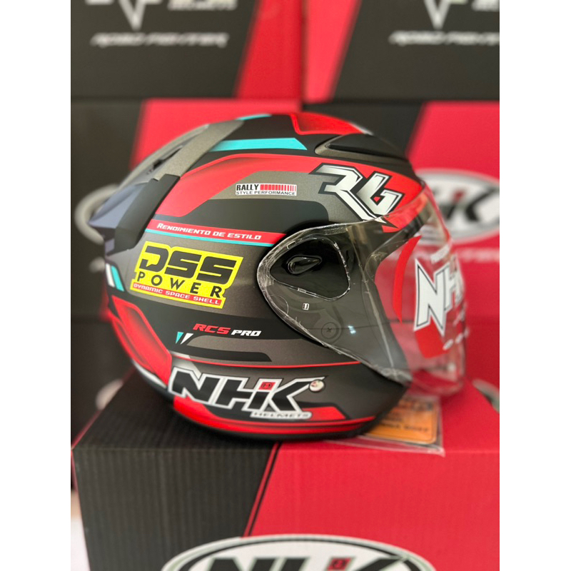 HELM NHK NHK R6 RALLY 3 SINGLE VISOR