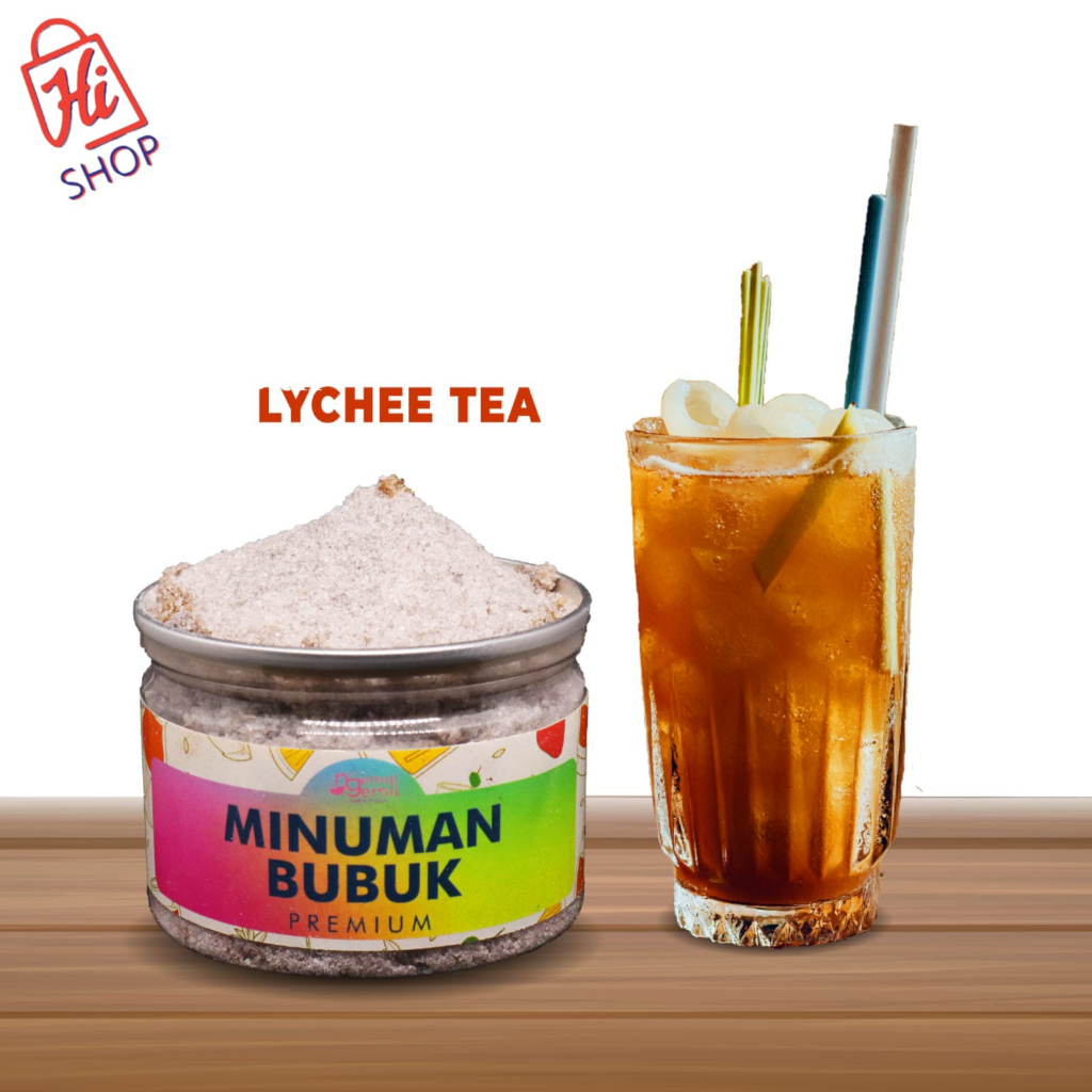 

Can Bubuk Minuman Teh Leci Minuman Bubuk Lychee Tea Powder Kualitas Premium