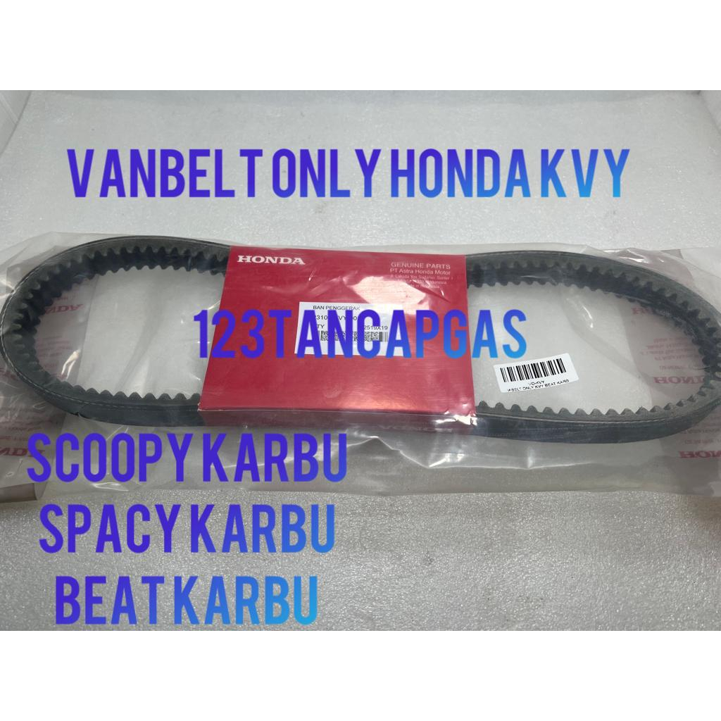 VANBELT V-BELT HONDA KVY KUALITAS ASLI ORIGINAL HONDA AHM BEAT KARBU, SCOOPY KARBU, SPACY KARBU