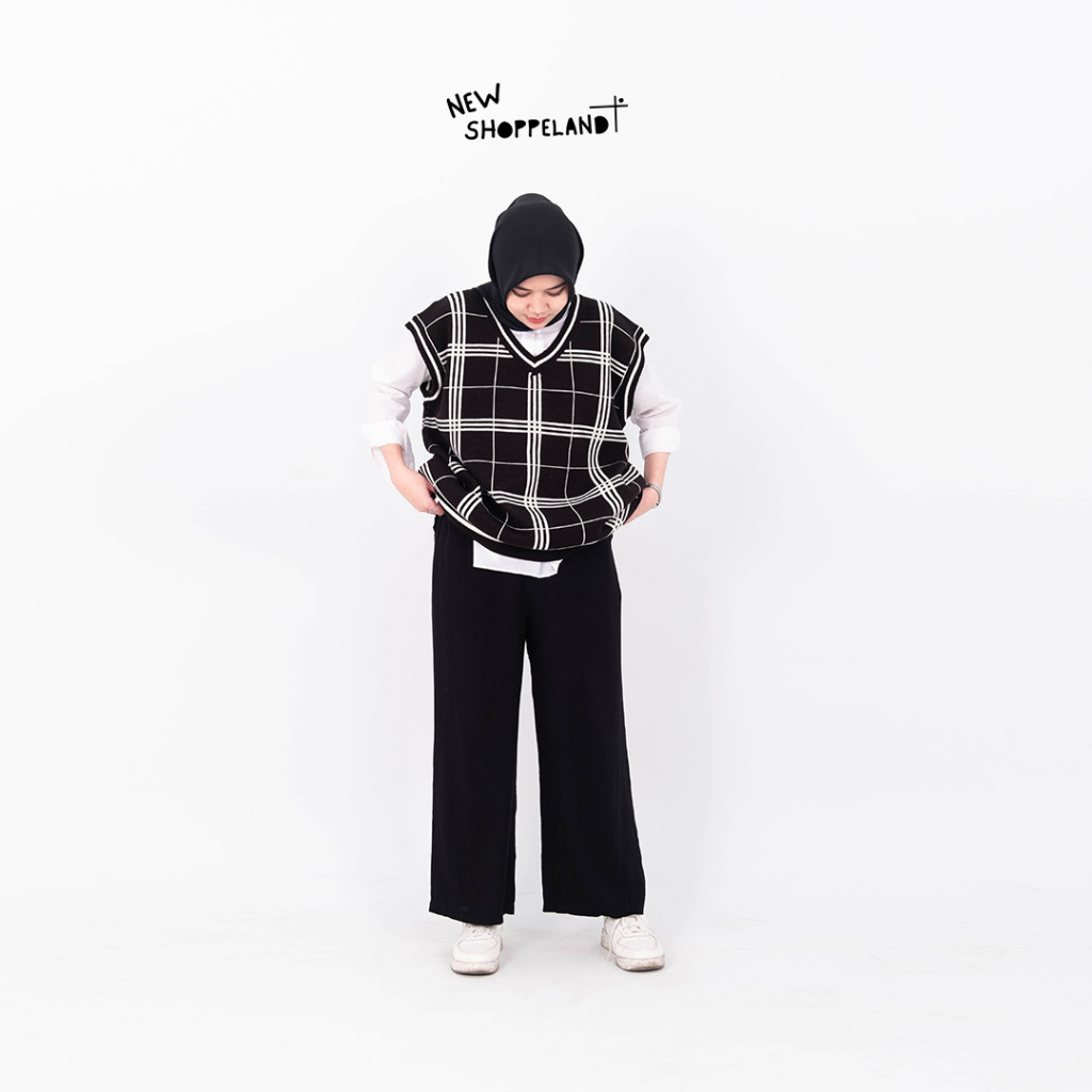 NEWSHOPPELAND - Izzy Vest Knit Oversize Premium