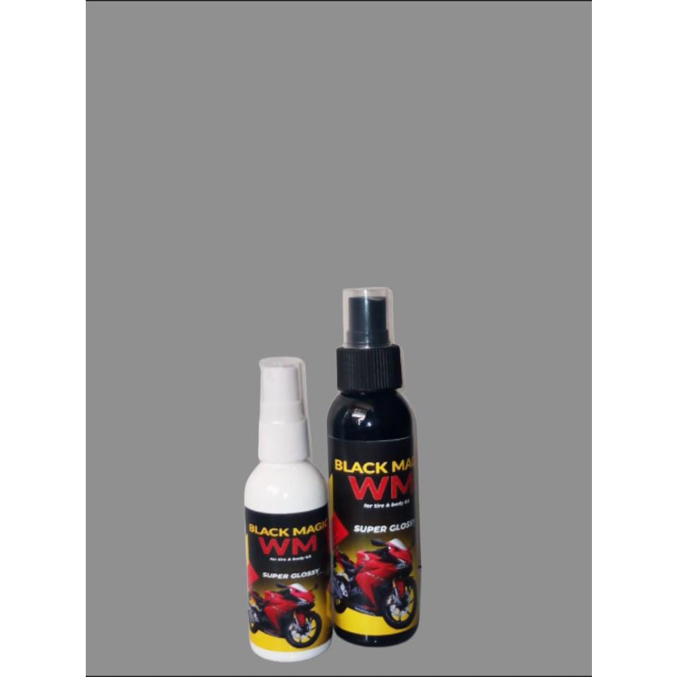 WM BLACK MAGIC SUPER SHINE/Pengkilap Body Motor & Mobil / Semi Nano Coating