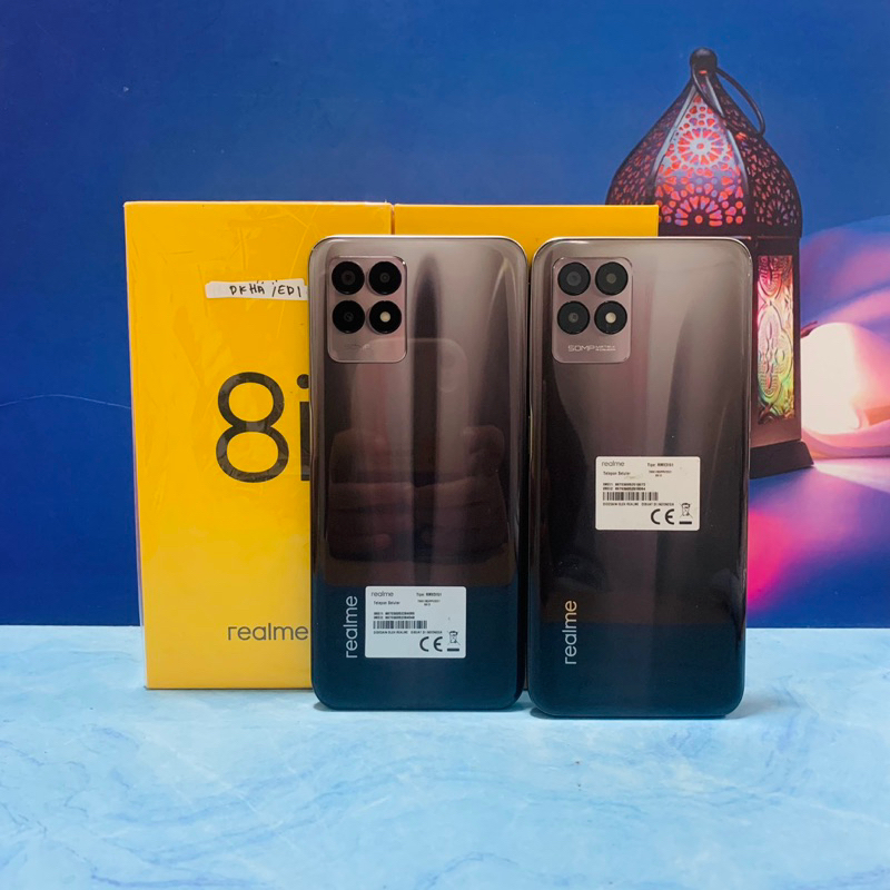 REALME 8i 4/64 6/128GB SECOND FULLSET