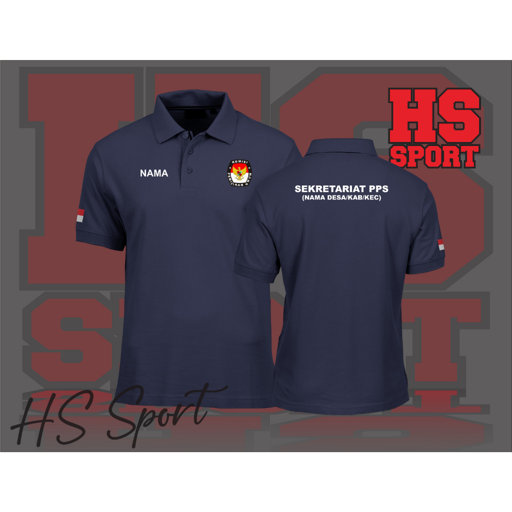 POLO SEKRETARIAT PPS - BAJU POLO TSHIRT SEKRETARIAT -  BAJU POLO KERAH