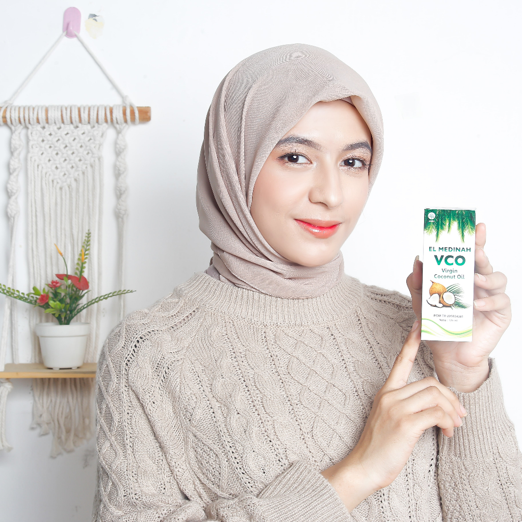 VCO EL MEDINAH 125ml Vco Terbaik | VCO Virgin Coconut Oil 125ml