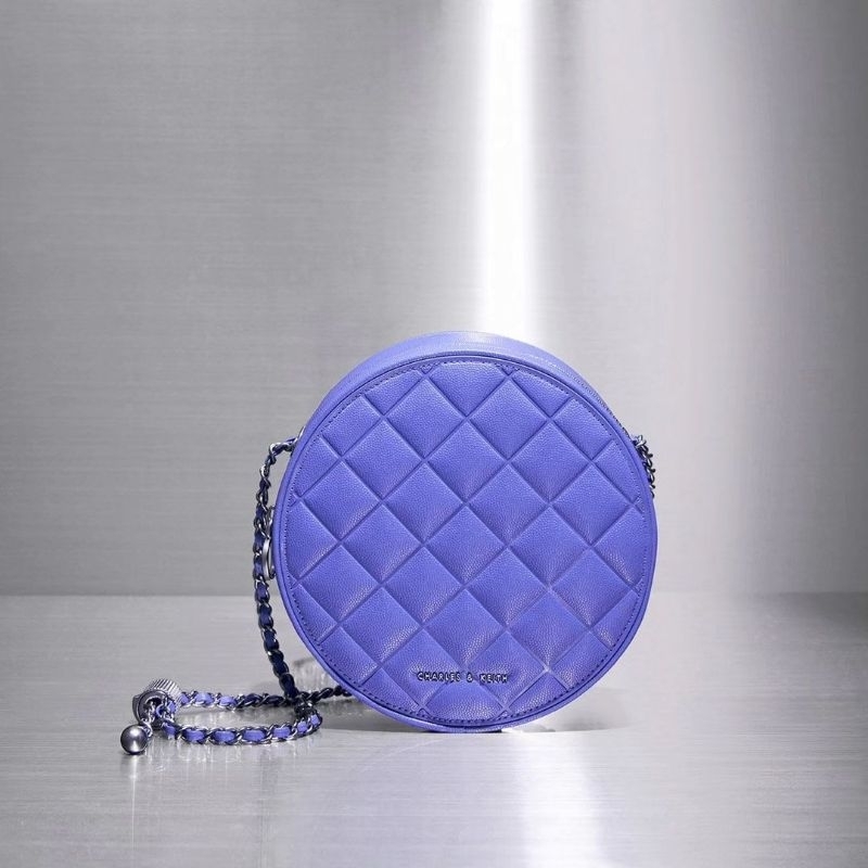 CK Kwan Quilted Circle Bag GIFTSET INCLUDE BOX