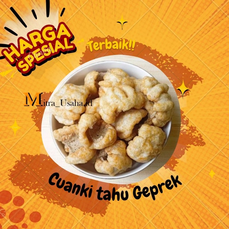 

cuanki tahu Geprek isi 150pcs