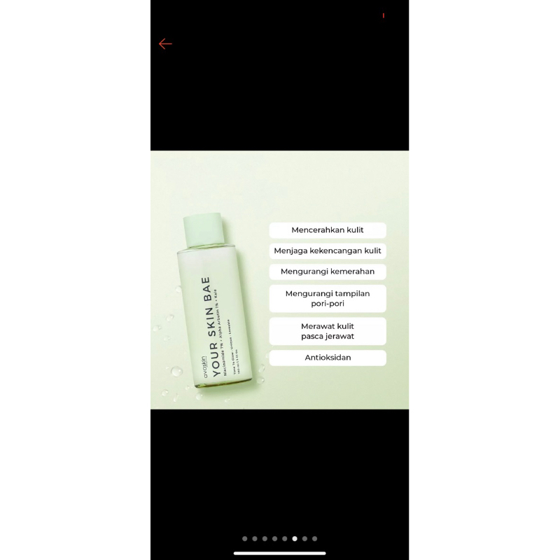 toner niacinamide avoskin