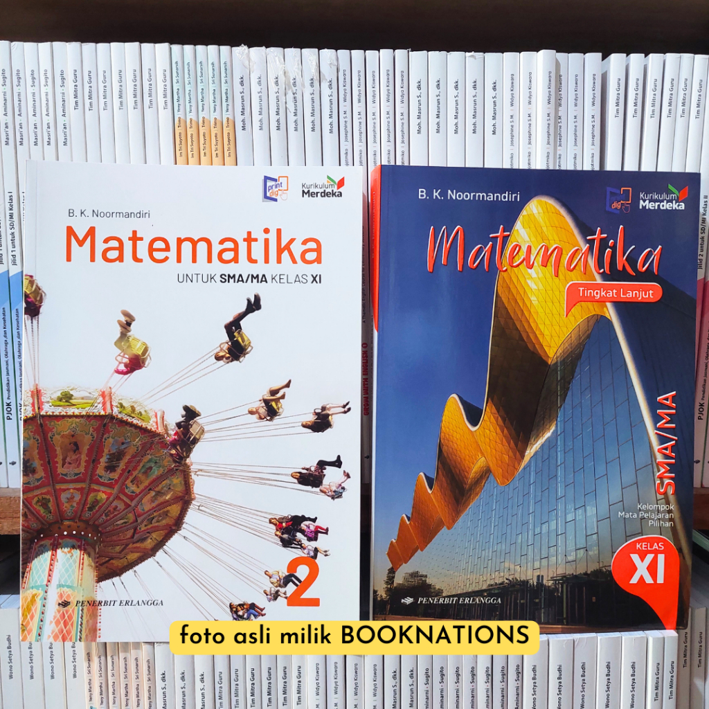 Buku MATEMATIKA Kelas 11 XI SMA Kurikulum Merdeka ERLANGGA