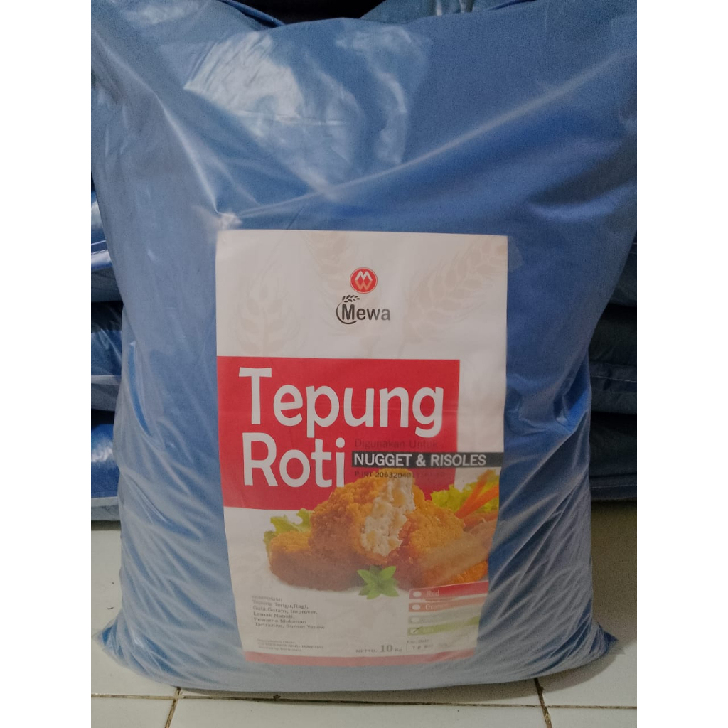 

Tepung Roti Kasar Mix Orange dan Putih 1 Bal 10 Kg