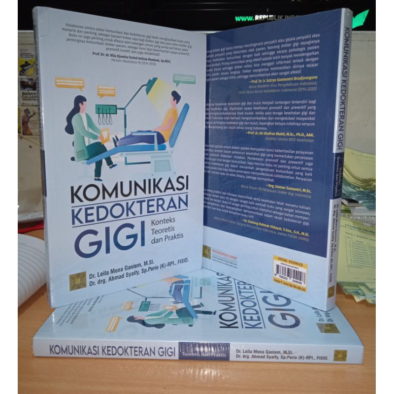 

BUKU KOMUNIKASI KEDOKTERAN GIGI Konteks teoretis dan praktis