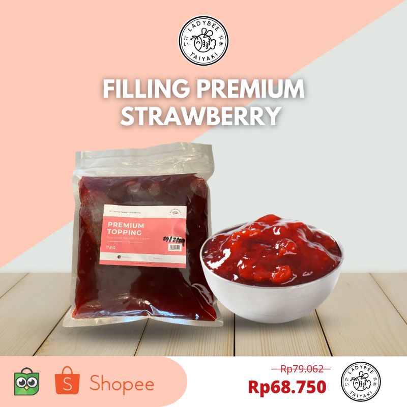 

LADYBEE Topping rasa Strawberry