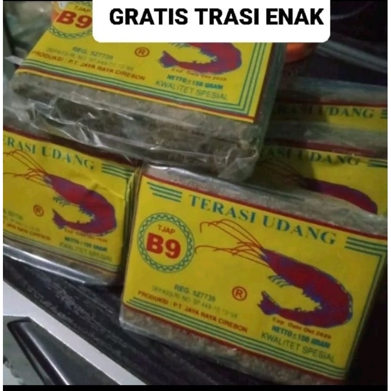 

@150gr terasi cap B29 khas cirebon ENAK GRATIS terasi