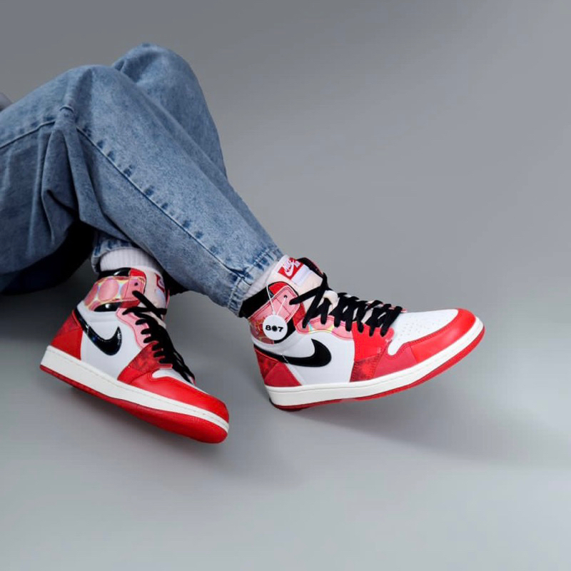 Air Jordan 1 High Spiderman Across