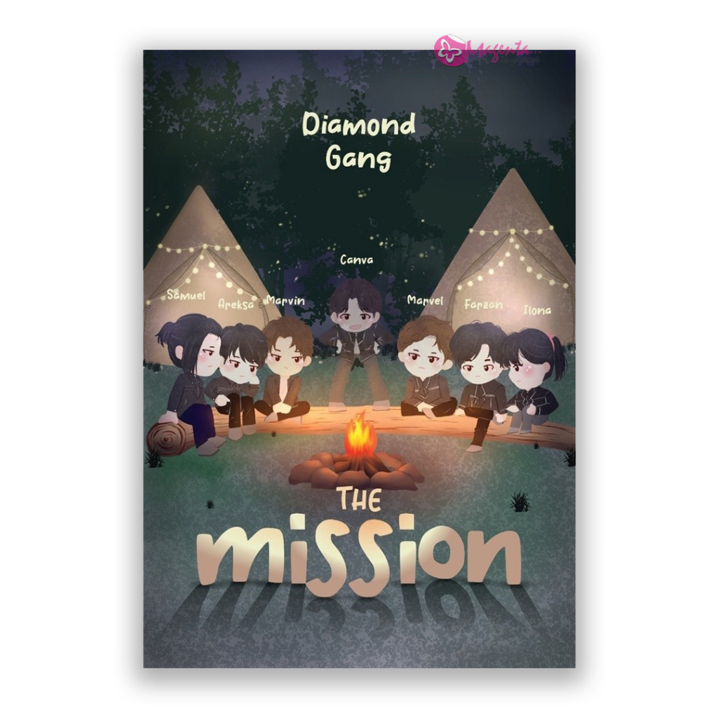 Buku Novel Diamond Gang : The Mission - Akad - Karya Ita Krn