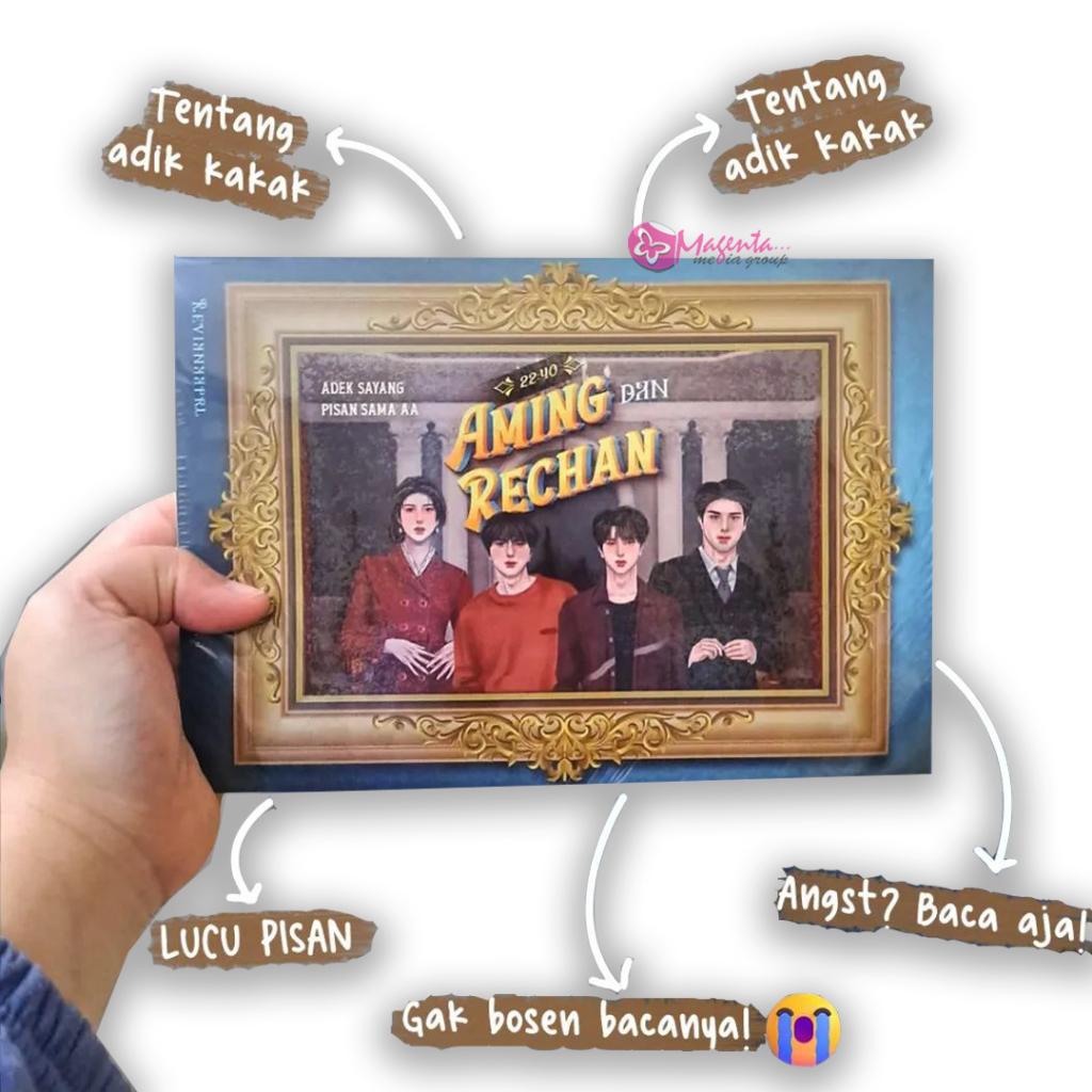 Buku Novel Aming Dan Rechan - Akad - Revianaaprl