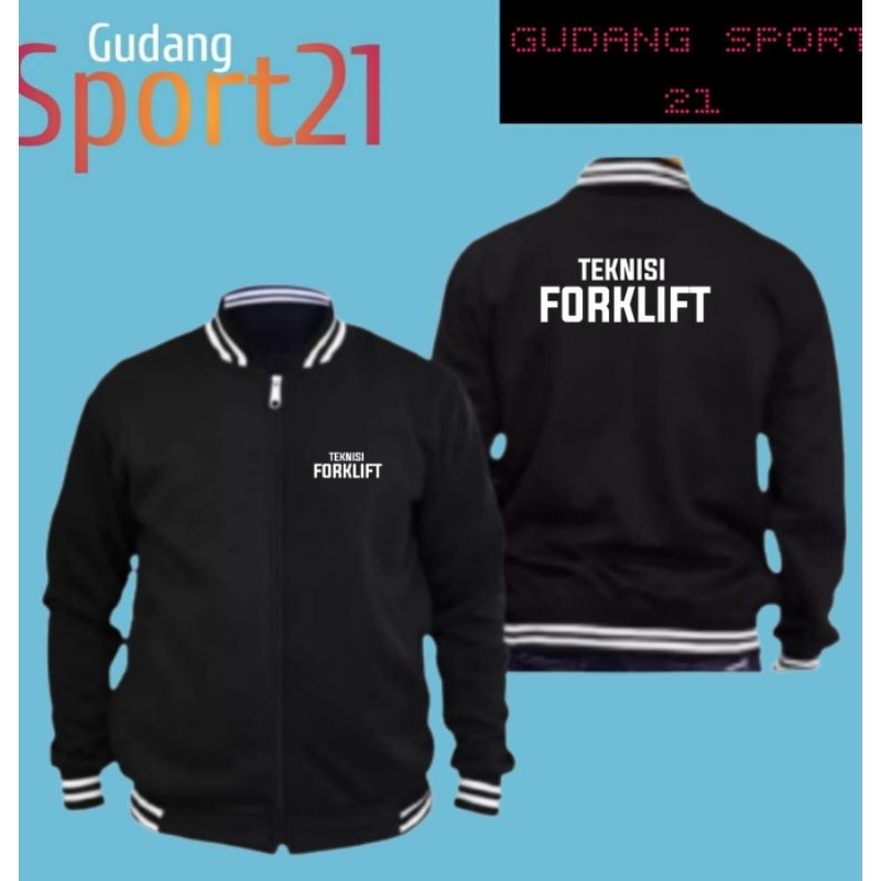 JAKET BASEBALL TEKNISI FORKLIFT