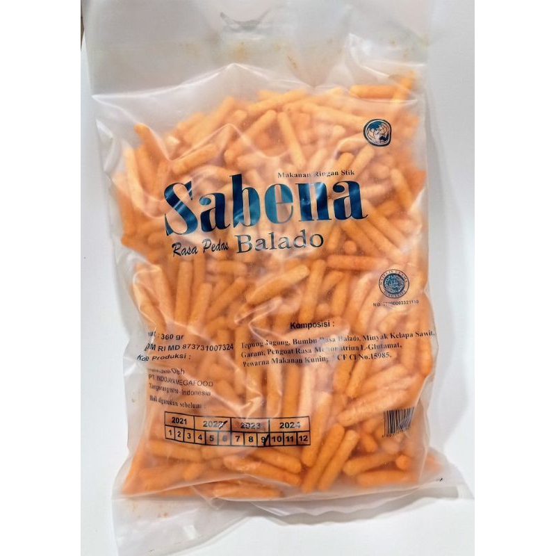 

sabena Snack ciki balado stick balado 360 gr