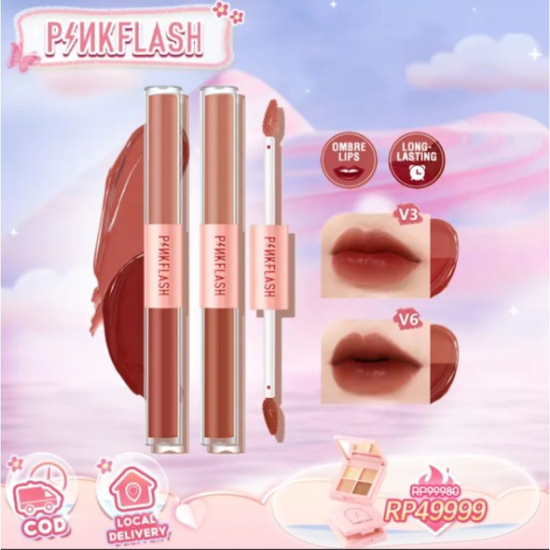 Lipstik DoubleSense lip ombre pinkflash
