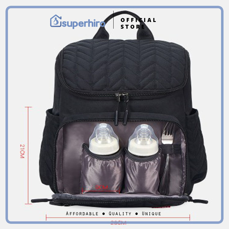 Diaper Bag Natural Moms Multi-Function Tas Perlengkapan Bayi