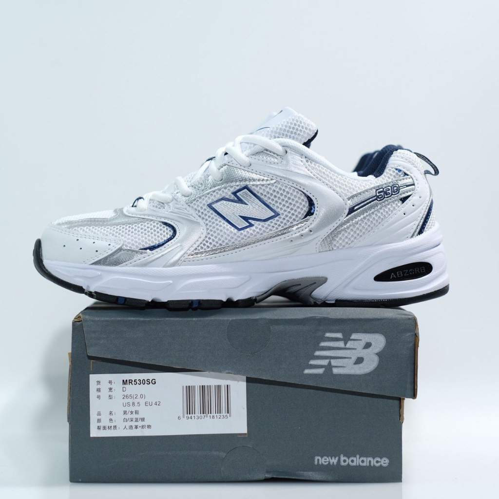 Sepatu 530 White Natural Indigo MR530SG Original
